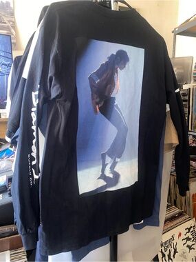 Diamond Supply Co. x Michael Jackson long-sleeve t-shirt. 
Used 
Size medium